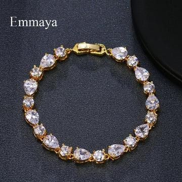Adorable AAA Zircon Elements 3 Colors Austrian Crystal Bracelets - Best Online Prices by Jewellery Supermarket - The Jewellery Supermarket